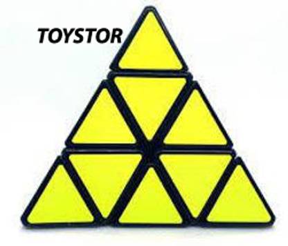 toystor Toy-YJ Pyraminx Magnetic High Speed Cube - Blackbase