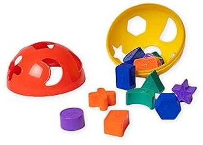 Dr Dad Shape Sorter Puzzle Ball for Color&Shape Recognition for Toddlers