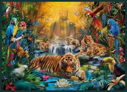 clevssembly Tiger jigsaw puzzle