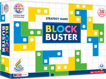 Ratnas Block Buster (1281) Strategy Game