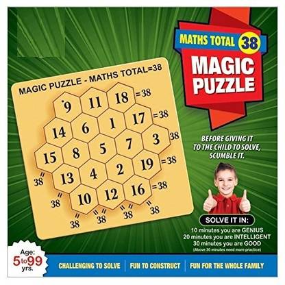 prisma collection Magic Puzzle Maths Total 38