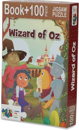 advit toys Wizard Of Oz-Jigsaw Puzzle (100 Piece + Educational Fun Fact Book Inside)