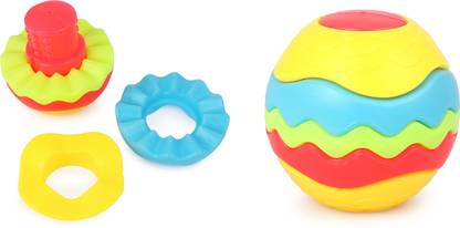 asian Activity Wonder Ball, Learning Activity Toy, Multicolor, 5 Slice For Toddlers