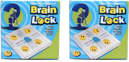V India Brain Lock Puzzle Game (Pack of 2)