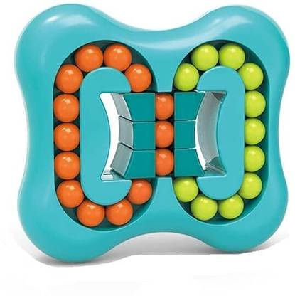 FIDELITY Handheld IQ Ball Fingertip Rotating Magic Bean Game,Unisex IQ Game Toys for Kids