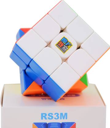 Kiditos Moyu RS3M 2020 Magnetic Speed Cube Adjustable Elasticity Cube 3x3 Sticker-Less