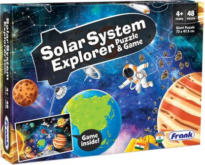 Frank Solar System Explorer Game & Puzzle for 4 years and above