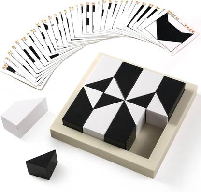 The Ally Wooden 3D Puzzle Hidden Building Blocks Montessori Toy Board Games