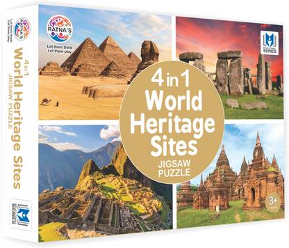 Ratnas World heritage sites Jumbo jigsaw puzzle (396 Pieces) (1584)