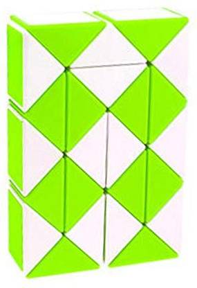 Zest4u New Snake Rubik Cube 24 Blocks Geometric Brain Teaser Ruler Cube