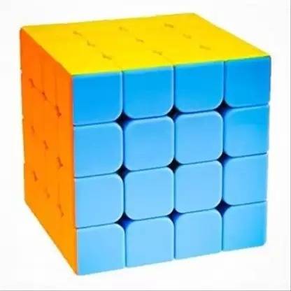 jmv 4x4x4 High Speed Stickerless Magic Puzzle Cube (1 Pieces)