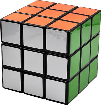 D ETERNAL Jumbo Size Cube (10X10 Cm) 3x3 Cube Speed Magic Puzzle Cube 3 by 3 Cubic Puzzle