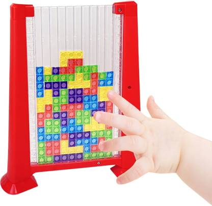 KIDOLOGY Tetris Puzzle - Red