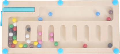 bufack Wooden Brain Teaser Ball puzzle Learning Toy For Kids