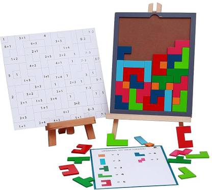 wonderLearn Aryabhatta Maths Puzzle for 3+ Analytical Counting Addition Subtraction