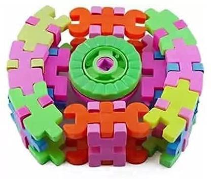 Aadhya Toys Aadhya Puzzles Blocks Game Set for Kids Multicolor