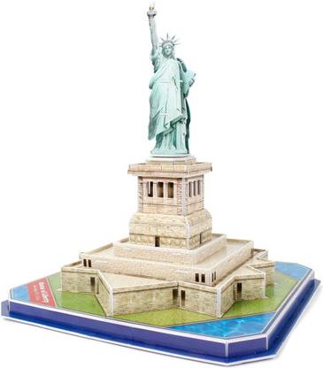 SHAIMON Statue of Liberty 3D Puzzle with LED 38 Pieces