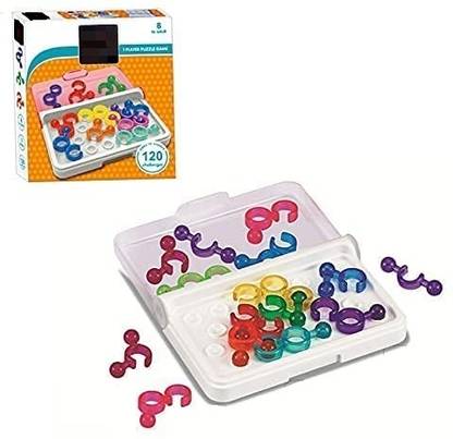 Ophiuchus IQ Brain Games 3D Circular Block Puzzle Game with 120 Challenges for Kids Adults