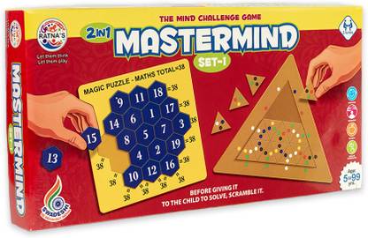 RATNA'S Mind Challenge Master Mind Set 1 (1912)