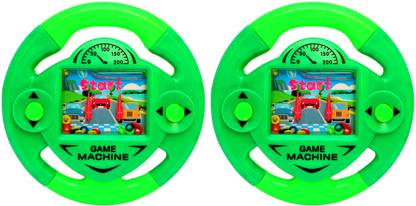 HIMASAY Steering Round Style Puzzle Water Game Memory Building Birthday Gift For Kids