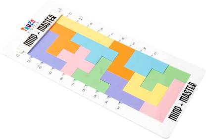 Goyal's Mind Master Game for Kids, Jigsaw Tetris Puzzle, Brain Blocks