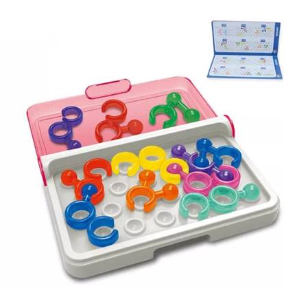 Dorytoys IQ Puzzle Brain Teaser Challenge for Kids – Portable 3D Logic Puzzle -C IQ GAME
