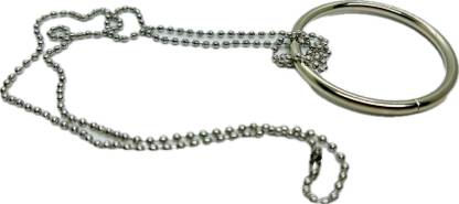 A SARKAR MAGIC WORLD CHAIN & RING MAGIC TRICK DELUX (SILVER)