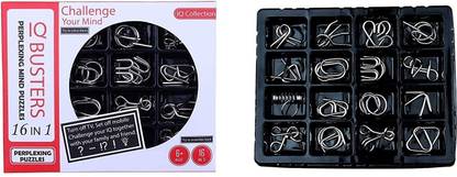 ARNIYAVALA Brain Teasers Metal Wire Puzzle Toys - Assorted Metal Puzzle Toys