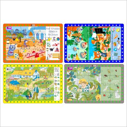 ABYZ An Evening At Park, Lions & Foxes, Farmers Garden, Insects Expedition