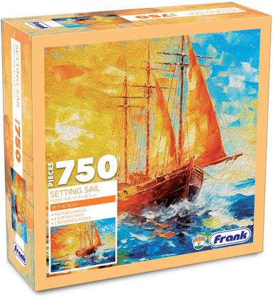 Frank Setting Sails Jigsaw puzzle for Adults and Kids(750 pieces)