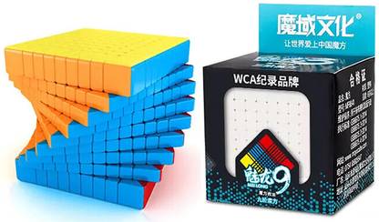 Cuberkart MoYu MFJS 9x9 Cube MoFang Jiaoshi Meilong 9x9x9 Stickerless Speed Cube