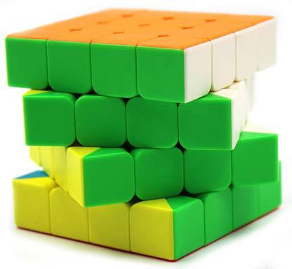 AEXONIZ TOYS High Speed Stickerless 4x4 Magic Cube Puzzle Game Toy (1 Pieces)