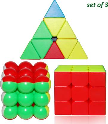 Creative Brain x3 Ball Cube Game Toy 3 Pieces