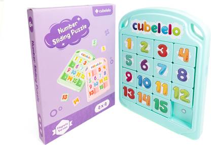 Cubelelo Number Sliding Puzzle (4x4)
