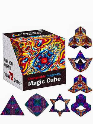 zonezer Changeable magnetic magic cube