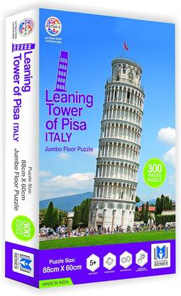 zokato Leaning Tower of PISA Jumbo Jigsaw Puzzle 300 Pieces.