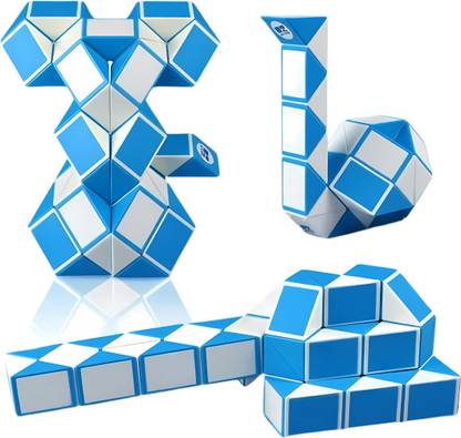ZESTHOME Magic Snake 3D Puzzle Cube -Develop Creativity and Problem-Solving Skills