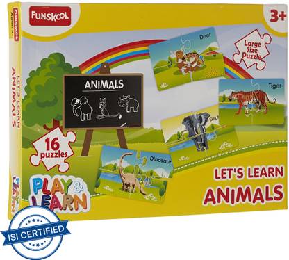 FUNSKOOL Play & Learn ANIMALS PUZZLE - 2013