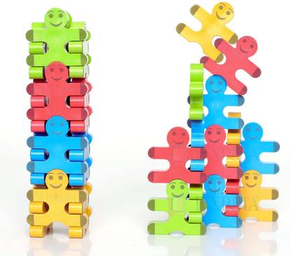 littlewish Balance and Stacking Game Balance Building Blocks for Kids 3 4 5 6 Years Old