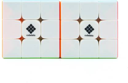 Cubelelo Drift 3x3 Stickerless Combo (Pack of 2)