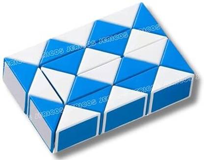 Jericos Magic Snake Cube Block Puzzle