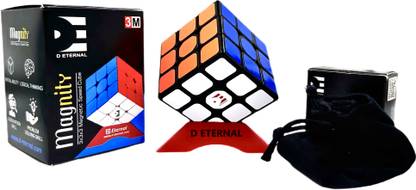 D इटर्नल Magnity 3M 3x3x3 Magnetic Cube 3x3 Magnet Magic Speed Cubic Puzzle