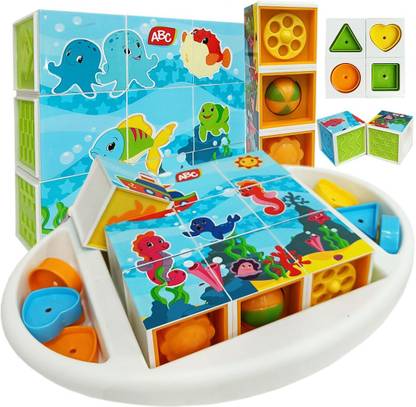 SIMBA ABC Magic Cube Educational Puzzle for Kids