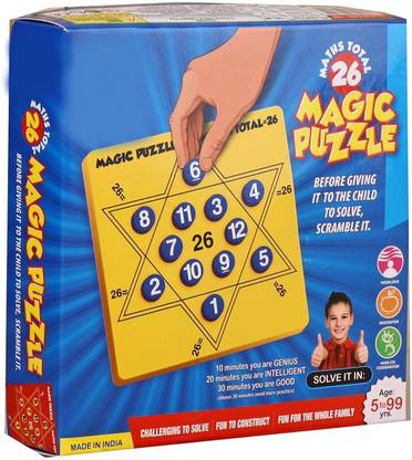 V India Magic Puzzle - Maths Total 26