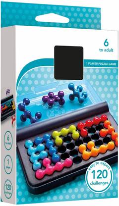 Globular Smart Games IQ Fit a fun 3D travel game for age 7 adult featuring 120 challenges