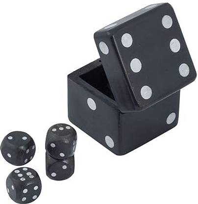 Craftycreations Dise box with 5 dise