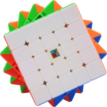 Hawkister MoYu MFJS MEILONG 5M 5x5 Cube (Magnetic) Stickerless, 5x5x5 M Speed Cube