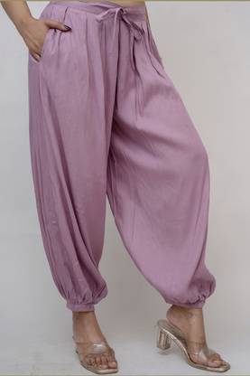 PXS Women Rayon Harem Dhoti Pant Solid Women Dhoti