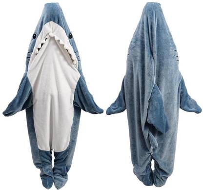 LQZ Cartoon Single Wearable Blanket for  Mild Winter