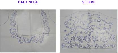 BAVDHAN Aari Embroidery Tracing Paper with Design Flower Set HANDMADE DRAWING Quilting Stencil